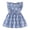 b1-Blue, variant on Infant Baby Girl Dress Toddler Girl Clothes Halter Backless Sleeveless Flower Plaid Summer Dresses for Girl 9 12 18 Months 2T 3T(12-18 Months,Green)