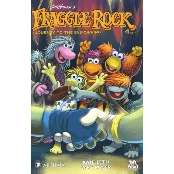 Fraggle Rock (Jim Henson's ): Journey to the Everspring #4 VF ; Archaia Comic Book