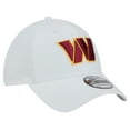 thumbnail image 3 of Men's New Era White Washington Commanders Main 39THIRTY Flex Hat, 3 of 6