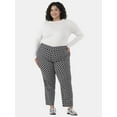 thumbnail image 5 of Just My Size by Hanes Women's Plus Millennium Slim Pants, Regular and Petite, Sizes 1X-4X, 5 of 5