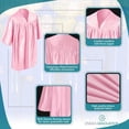 thumbnail image 4 of Endea Graduation Shiny Pink Graduation Gown for Preschool, 4 of 7