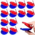 thumbnail image 1 of Shisuyan 12 Pcs Finger Castanets Small Simple Musical Castanets Musical Instrument Rhythm Toys for Kids, 1 of 9