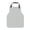 Gray, variant on Adult Bib for Elderly with Adjustable Snap Buttons Waterproof Poly Cotton TPU Reusable Machine Washable Dining Bib for Seniors Disabilities Caregivers Ideal Gift 17.5x22 Inch