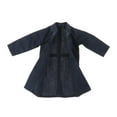 thumbnail image 2 of Gabardina para ropa de muñeca, figura masculina a escala 1/6, elegante, cortavientos con figuras de acción para accesorio de figuras de acción de 12 Azul oscuro, 2 of 8