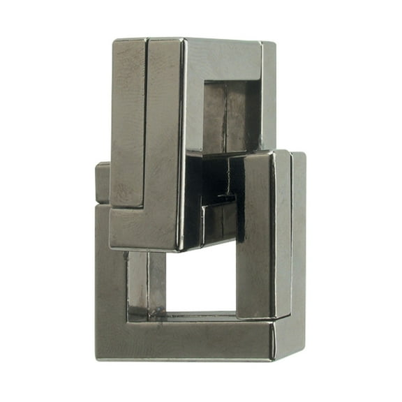 BePuzzled | Quartet Hanayama Cast Metal Brainteaser Puzzle Mensa Rated Level 6, for Ages 12 and Up