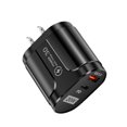 thumbnail image 2 of Edgergery Fast Quick Charge PD20W 3.0 USB Hub Wall Charger 3.0A Power Adapter US Plug, 2 of 2