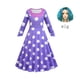 thumbnail image 4 of Nuevos vestidos de princesa de dibujos animados Inside Out 2 para niñas, disfraz de Joy Inspired and Envy, vestido de cosplay + máscara + conjuntos de peluca, regalo de cumpleaños, 4 of 5