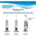 thumbnail image 4 of HQRP 2-pack Foam & Felt Filter Kit for Shark Rotator XFF400 Replacement fits Shark Rotator Professional NV400 series Upright Vacuum Cleaners, 4 of 7