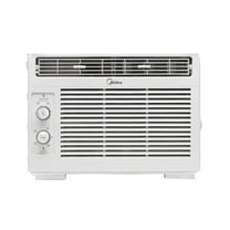 Open Box Midea 5,000 BTU 150 Sq ft Mechanical Window Air Conditioner, White, MAW05M1WWT, New