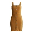 thumbnail image 6 of No Boundaries Juniors' Front Buttons Rib Jumper, 6 of 6
