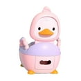 thumbnail image 2 of Siruishop Toilette pour Enfants Légère d'Intérieur Portable Pot de Pot Siège de Pot Polyvalent Rose, 2 of 8