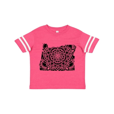

Inktastic Oregon Silhouette Mandala Boys or Girls Toddler T-Shirt