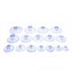 thumbnail image 2 of Ventosa transparente con forma de cabeza de hongo para tarjeta de estacionamiento, ventosa de cristal, 2 of 5