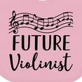 thumbnail image 4 of Inktastic Future Violin Player Violinist Boys or Girls Baby Bib, 4 of 4
