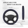 thumbnail image 5 of Naloa Anchor Elastic Steering Wheel Cover, Auto Steering Wheel Cover – 15 Inch , Comfortable Grip, Fit Suvs,Vans Cars,Trucks, 5 of 8
