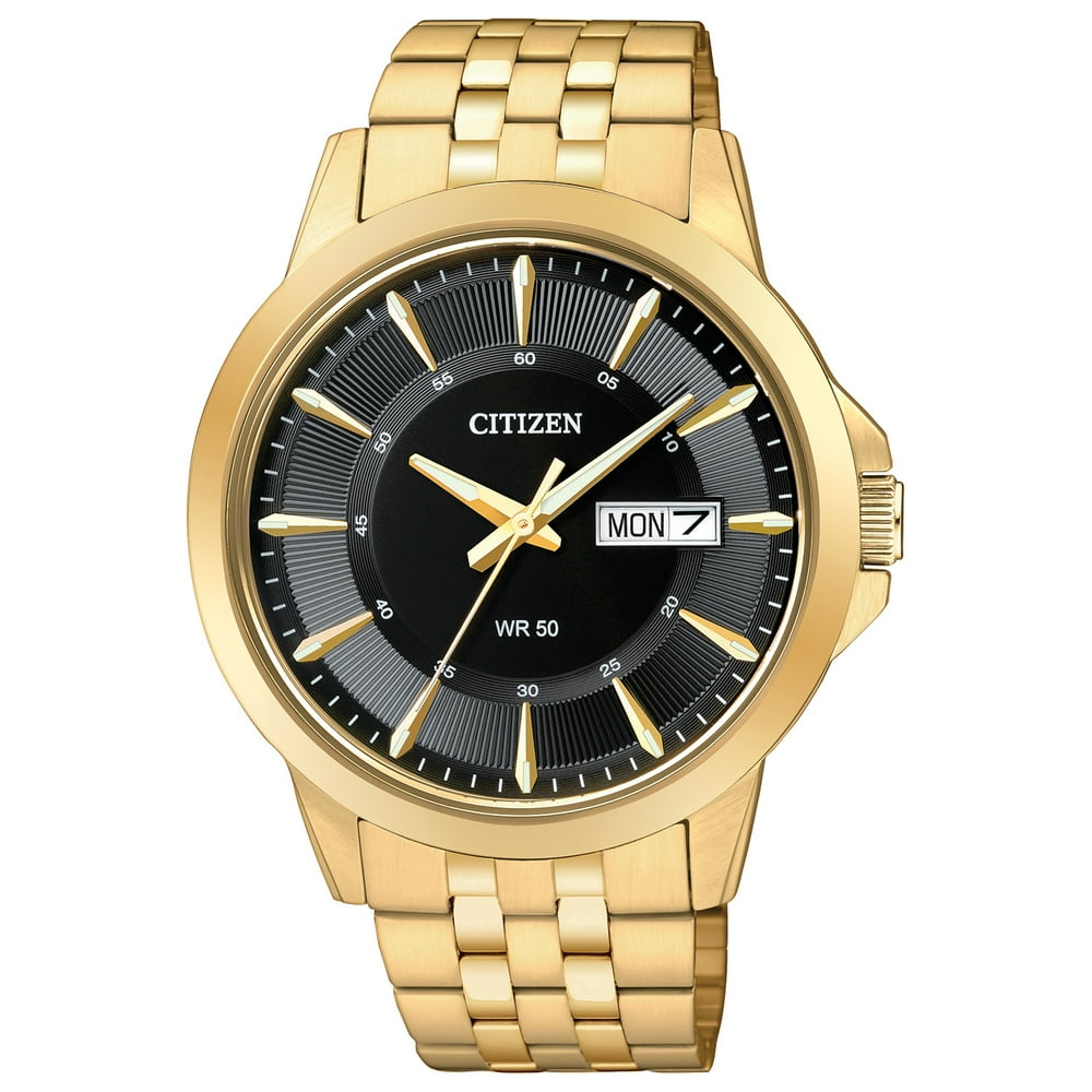 CITIZEN - Citizen Men's Gold-Tone Stainless Steel Watch - BF2013-56E