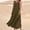 *C-Army Green, variant on ClodeEU Women's Linen Blend Round Neck Sleeveless Midi Dress,Casual Loose Sundress with Pockets A-Army Green,Women's Plus L