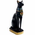 thumbnail image 1 of Joyería de gato egipcio, decoración de estatua de resina exótica de resina de diosa egipcia antigua, adecuada para el hogar, oficina, restaurante, hotel, automóvil, decoración de fiesta, regalo JAMW Sencillez, 1 of 5