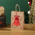 thumbnail image 1 of Bolsas de Papel Kraft Navideñas, Bolsas de Regalo con Asas, Bolsas para Aperitivos Navideños, Bolsas de Papel para Fiestas, Bolsas de Regalo para Fiestas, Suministros para Fiestas, 27 Cm X 21 Cm X 11, 1 of 6