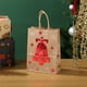 thumbnail image 1 of Decoración navideña, bolsas de papel kraft navideñas, bolsas de regalo con asas, bolsas para refrigerios navideños, bolsas de papel para fiestas, bolsas de regalo para fiestas, suministros para fiesta, 1 of 6