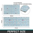 thumbnail image 7 of Blue Christmas Tree Pattern Kitchen Rugs Sets Of 2,Anti Fatigue Kitchen Mat Rugs Non Slip Washable,Decorative Kitchen Floor Mats for Kitchen,Sink,Laundry,17"x30"+17"x47", 7 of 7