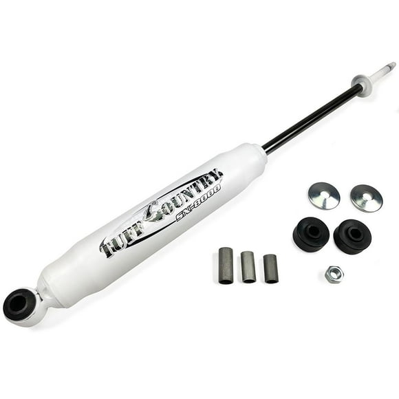 Tuff Country Shock Absorber 61232 SX8000; Nitrogen Gas Charged; Without Reservoir; Lifetime Warranty; Non Adjustable; Without Shock Boots; White; Single