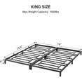 thumbnail image 2 of Aoile King Bed Frame, Heavy Duty Metal Platform Bed Frame, No Box Spring Needed, Noise Free, Easy Assembly, Black, 6"H, 2 of 6