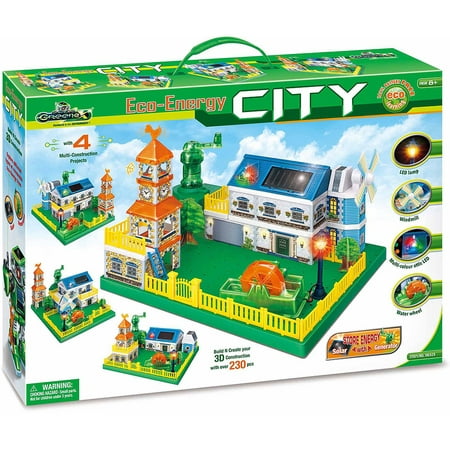 Amazing Toy Greenex Eco-Energy City Interactive Science Learning Kit