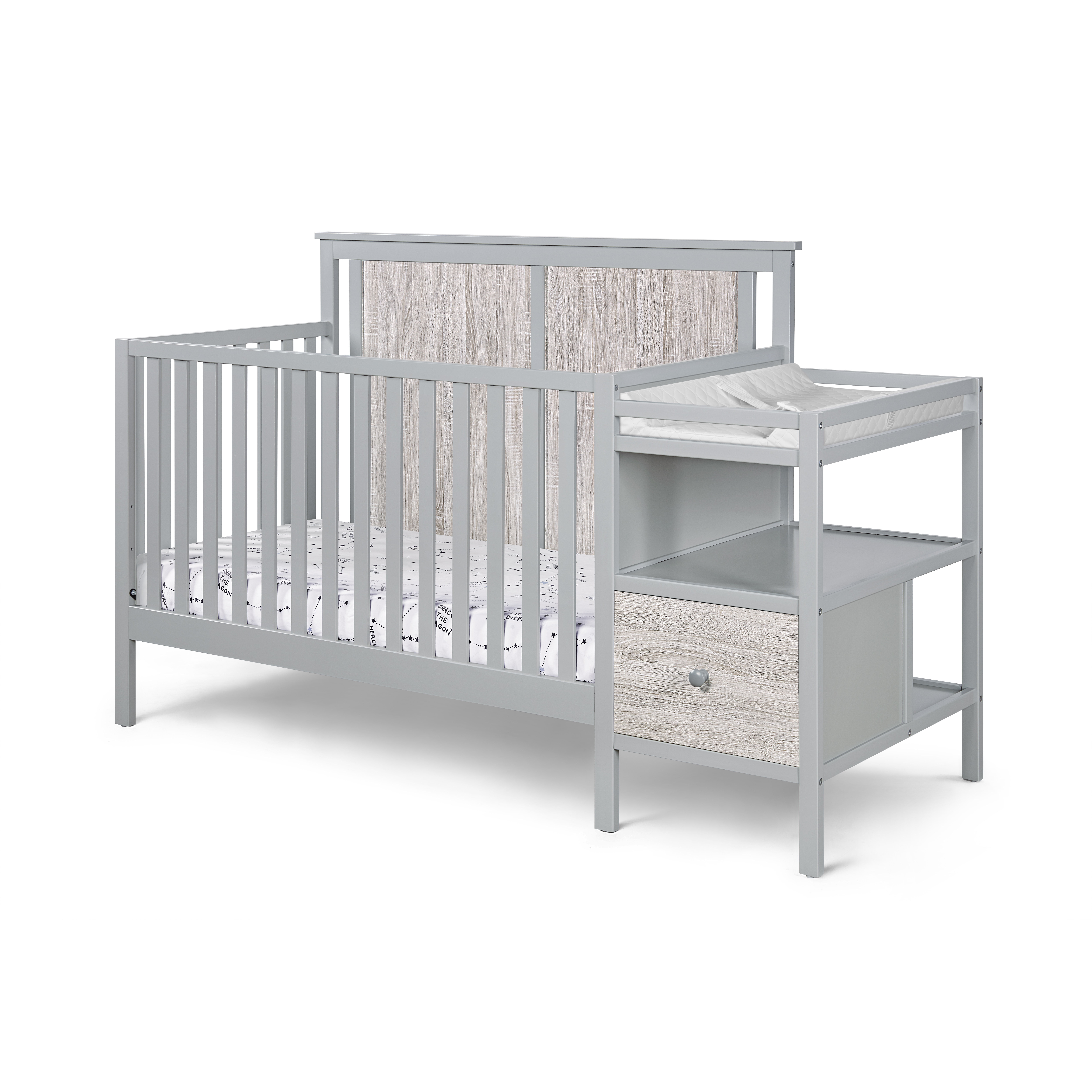 Suite Bebe Connelly 4 in Convertible Crib and Changer Combo