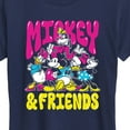 thumbnail image 3 of Disney - Mickey And Friends - Women's Short Sleeve Graphic T-Shirt, 3 of 5