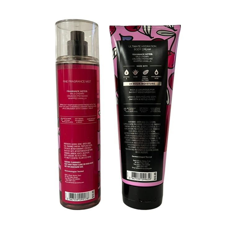 Bath & Body Works Sweet Heart Cherry Fragrance Mist & Body