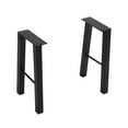 thumbnail image 4 of TC-Home 22" Industry Table Legs Solid Iron Set of 2 DIY Table Legs Baking Finish Black, 4 of 11