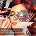 thumbnail image 5 of Juego de brochas de maquillaje, base cosmética profesional suave y esponjosa, sombra de ojos en polvo, mezcla Kabuki, brocha de maquillaje, herramienta de belleza, 5 of 5