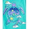 thumbnail image 2 of Camiseta The Children's Place para niñas con forma de animal, paquete de 3 tortugas marinas, gatos y conejitos, 2 of 4