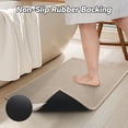 thumbnail image 5 of SIXHOME 17"x24" Bathroom Rugs Non Slip Bath Mat Rubber-Backing Wove Braided Absorbent Bath Rugs Machine Washable Thin Bathroom Mats Fit Under Door Soft Quick Dry Bathroom Rugs Beige, 5 of 8