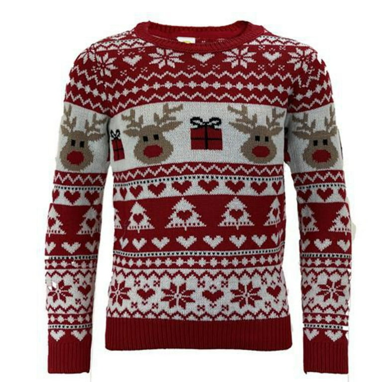 Children's christmas top sweaters walmart