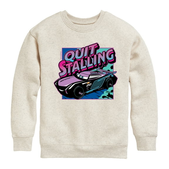 Cars - Quit Stalling - Toddler & Youth Crewneck Fleece Sweatshirt