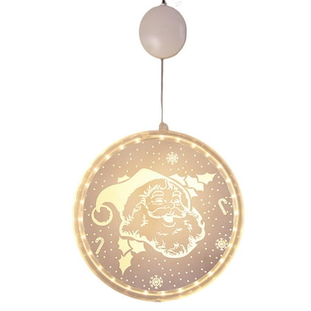 

Kripyery Light String 3D Disc Decorative Battery-operated Energy-saving Reusable Room Decoration Warm White Lights LED Christmas Bell Snowflake Hanging Light Fairy Lamp for Festival