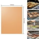thumbnail image 2 of 6 alfombrillas para parrilla 100 % antiadherentes, reutilizables y fáciles de usar., 2 of 4