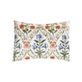 thumbnail image 5 of Victoria's Garden King Quilt Set Floral Watercolor Reversible Bedspread Coverlet For All Seasons, 5 of 9