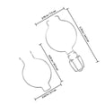 thumbnail image 2 of FOMIYES 4Ud Clips De Para Frascos De Vidrio Con Único Para Mantener Frescura, 2 of 8