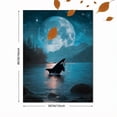 thumbnail image 3 of UXIEQU Orca Whale And Moon Canvas Wall Art 15.75x11.81 INCHES, 3 of 8