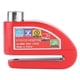 thumbnail image 2 of Kit de bloqueo de freno de disco a prueba de agua, protección de alarma de seguridad antirrobo de 110dB para motocicleta y bicicleta (rojo), 2 of 8