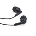 thumbnail image 3 of Auriculares intrauditivos con cable, auriculares con micrófono, negros, 3 of 3