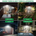 thumbnail image 2 of Litom Solar Motion Sensor Wall Light, with 1000LM Super Bright, for Home Security, Garden, Patio, Path, Back Yard, 1/2/4 PACK, 2 of 9