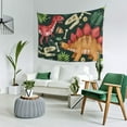 thumbnail image 3 of XMXT Wall Tapestry, Cartoon Style Dinosaurs Wall Decor Tapestry for Bedroom, 60 x 40 inches, 3 of 9