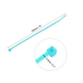 thumbnail image 2 of 150mm x 2.5mm Sky-Blue Cable Zip Ties Self-Locking Nylon Tie Wraps 100 Pack, 2 of 5