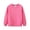Rose Red, variant on MXIEZI Toddler Kids Boys Girls Sweatshirts Solid Color Crewneck Pullover Tops Unisex Long Sleeve Sweaters 2-7T