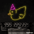 thumbnail image 3 of Craftnamesign Duck Neon Sign, Duck LED Sign, Kid Room Nursery Decor, 3 of 4