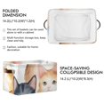 thumbnail image 3 of Cats Storage Bins Baskets With Handles Storage Box Clothes Organizer Organization Toys, 3 of 7